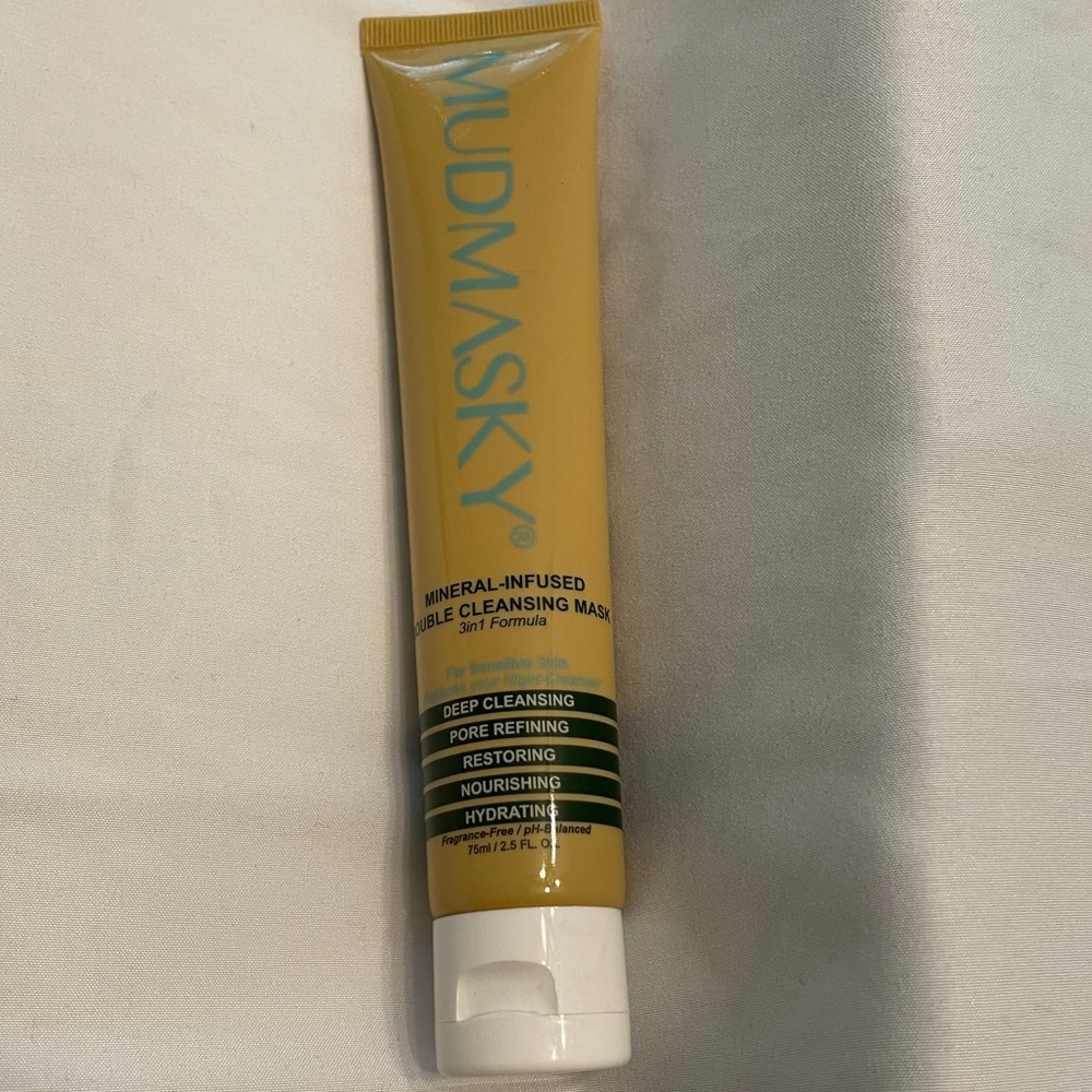 MUDMASKY mineral infused double cleansing mask